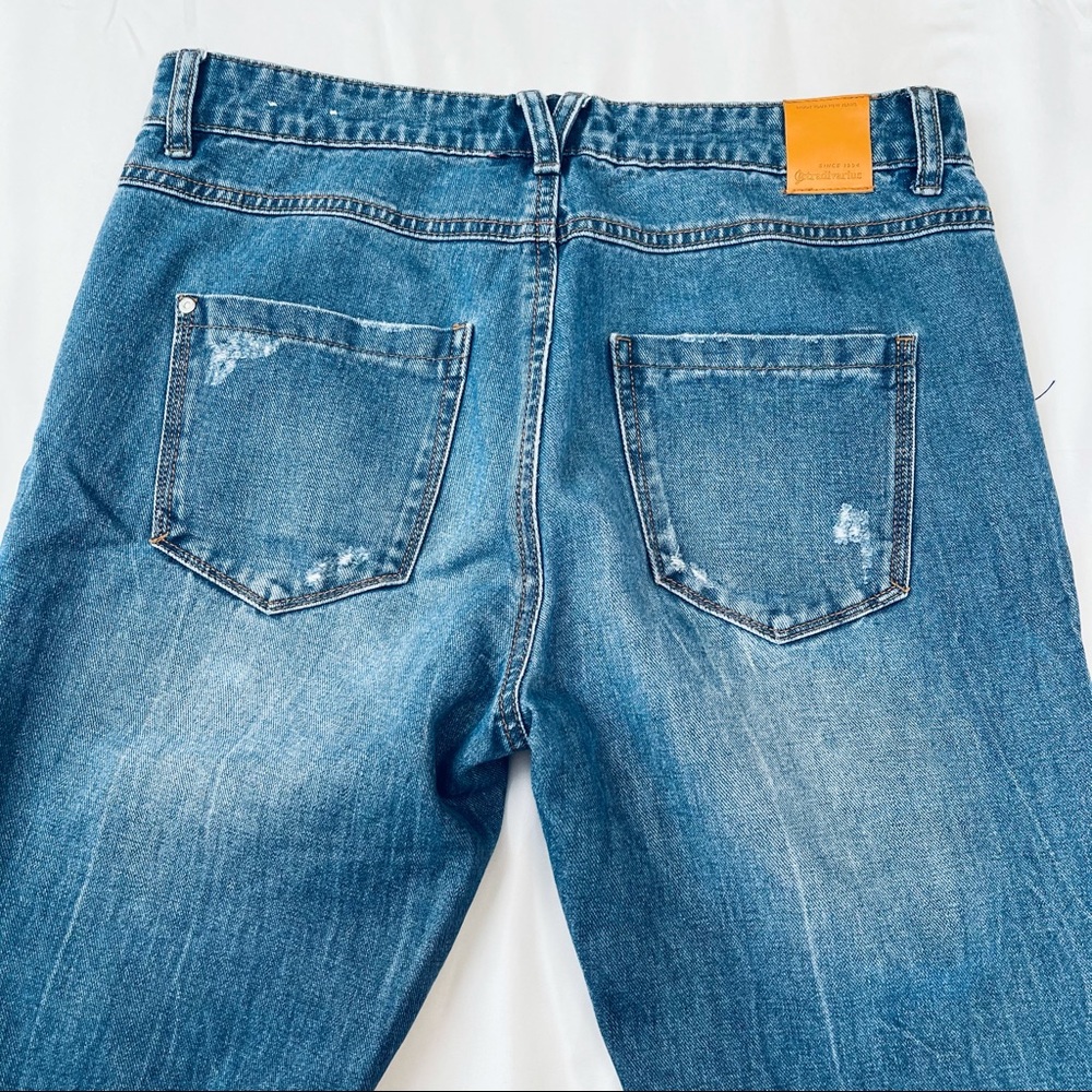 Stradivarius denim distressed jeans‎ size 02 - Picture 9 of 9
